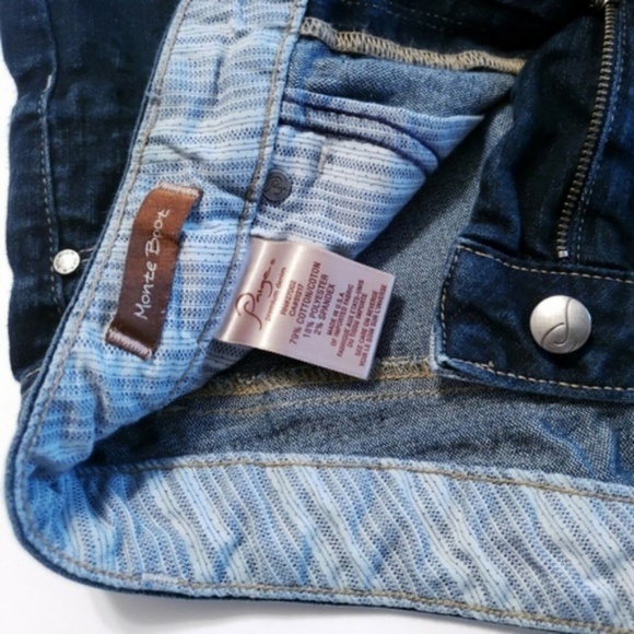 Paige MONTE BOOT CUT Stretch Dark Jeans 30 32 - Picture 8 of 8